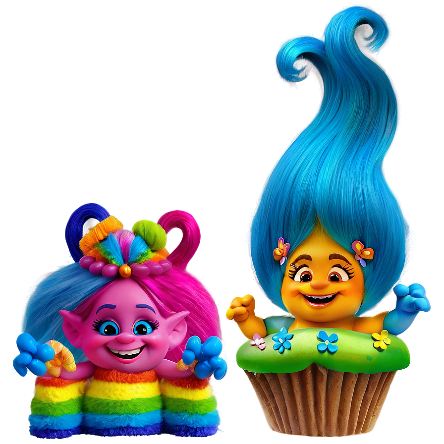 Trolls Party Decorations Png Iby PNG