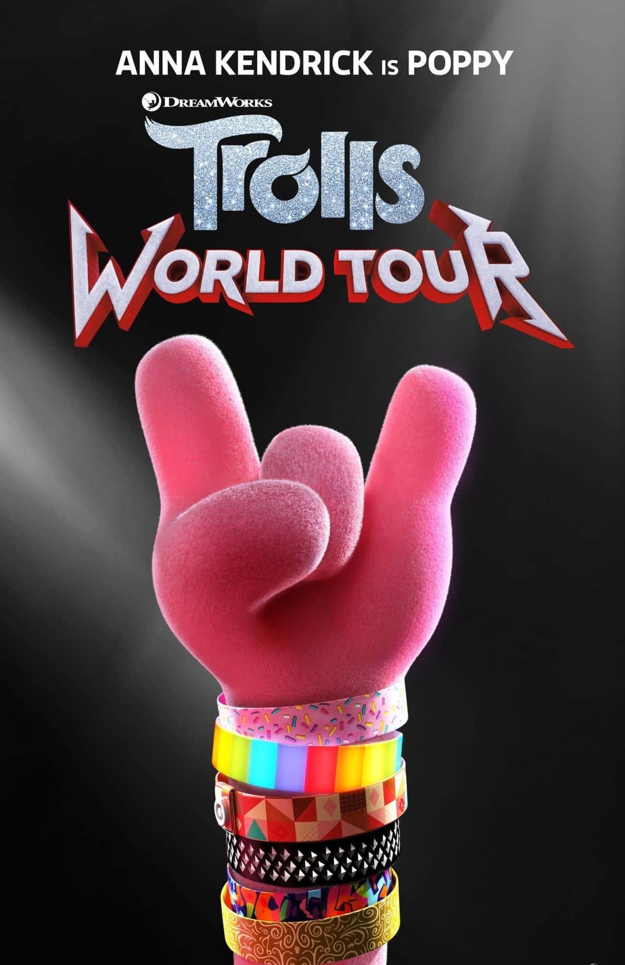 "Celebrate music with the star of Trolls World Tour: Poppy!" Wallpaper