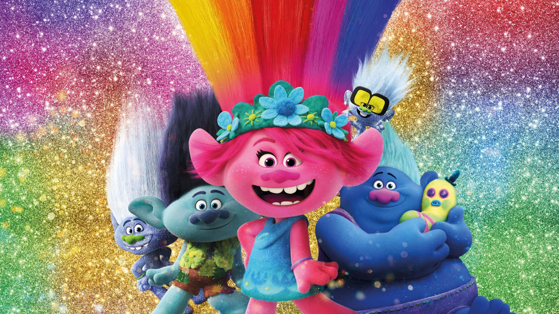 The Adventure Continues in Trolls World Tour Wallpaper