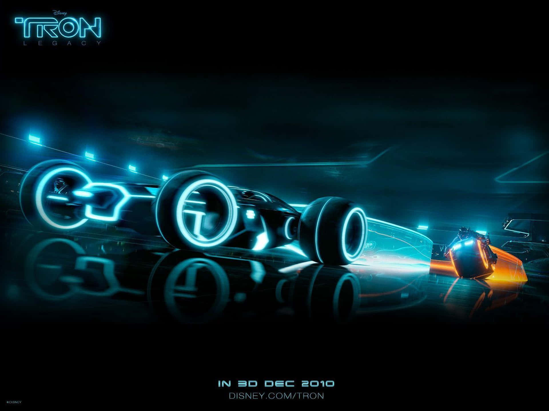 The innovative and immersive world of Tron in all its 4k glory. Wallpaper