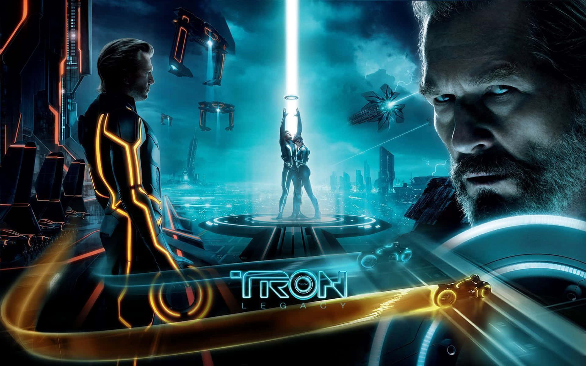 Explore The Digital Frontier With Tron Wallpaper