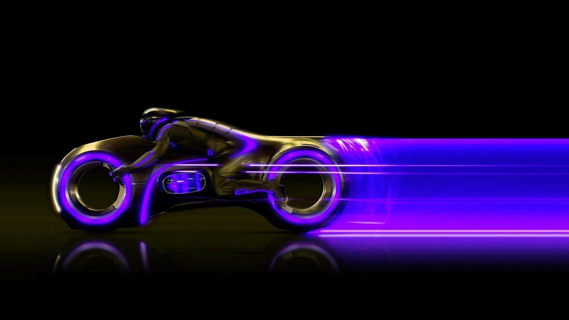 Explore The World of Tron in 4k Resolution Wallpaper