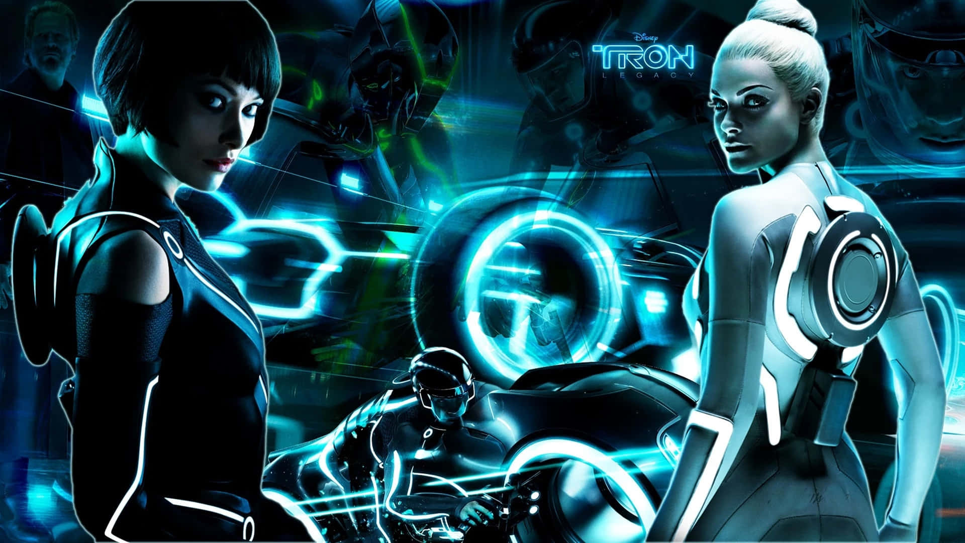 Tron: Legacy - Electrifying 4K Image Wallpaper
