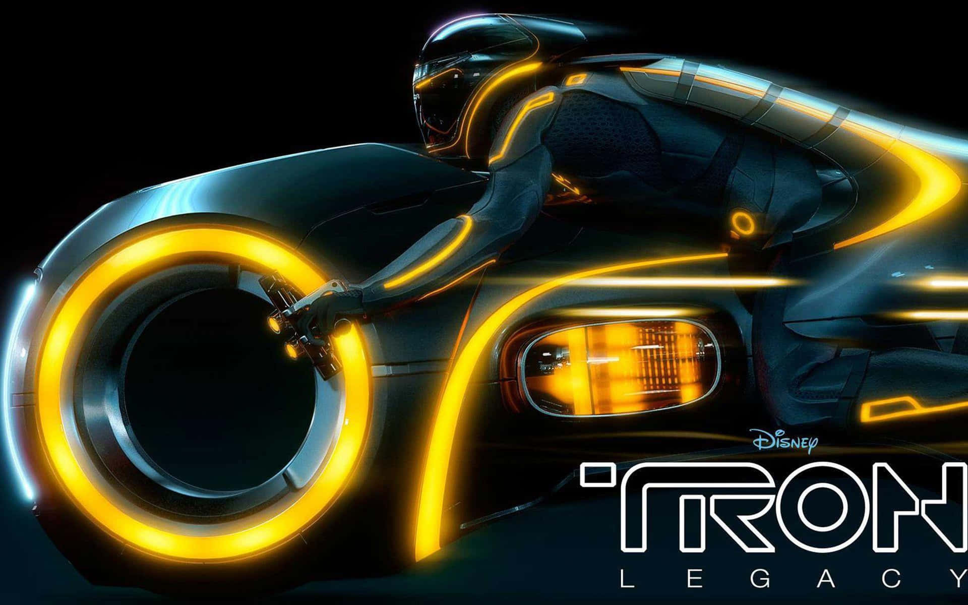 Tron Furious Light Cycle 4K Wallpaper