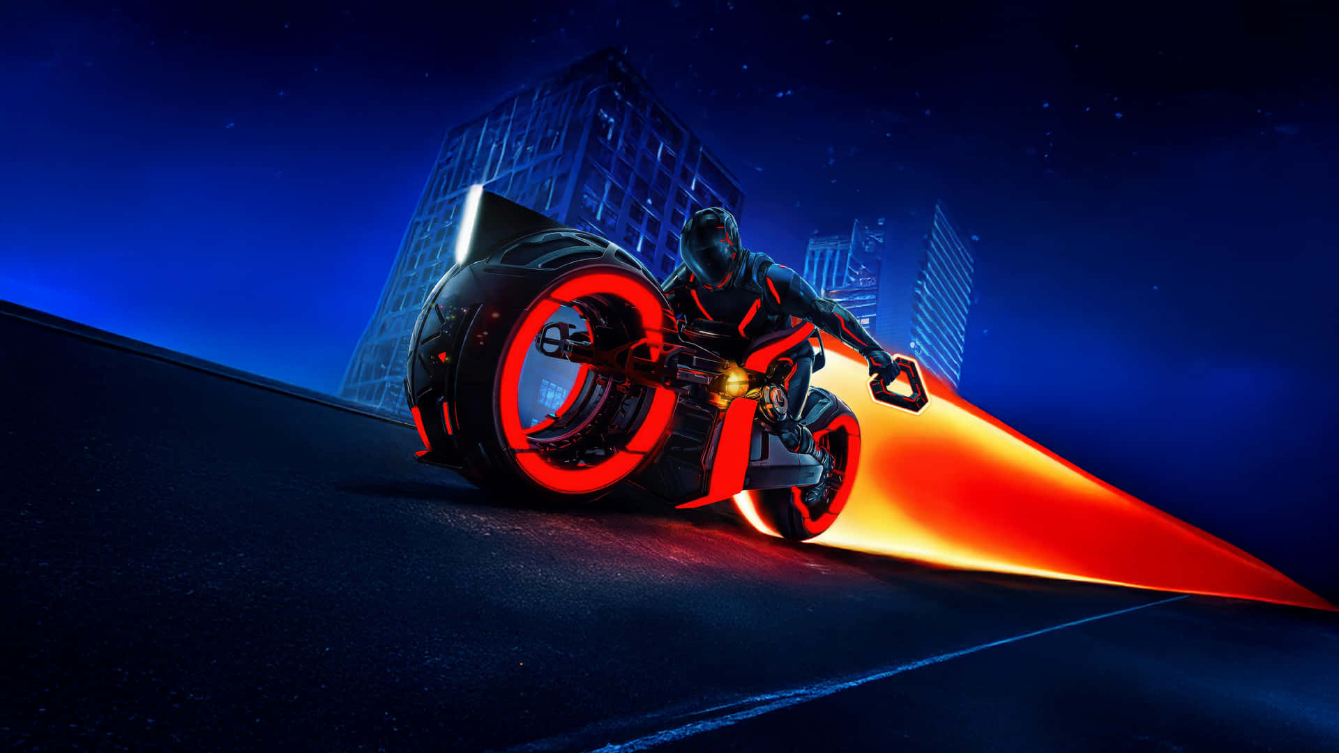 Tron Ares Lightcyle Wallpaper