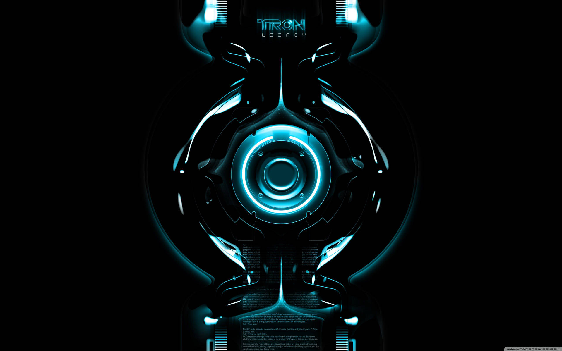 Dive Into The Darkness of Tron Wallpaper