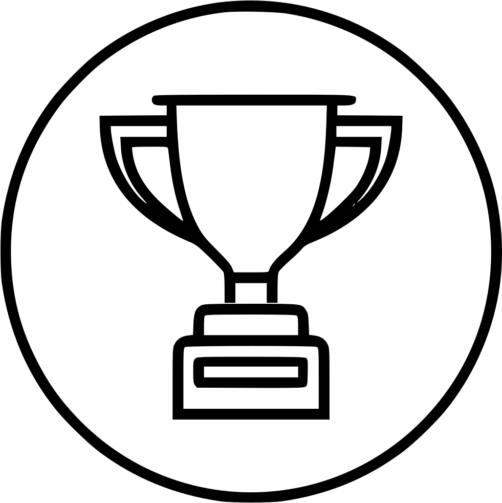 Trophy Icon Outline PNG