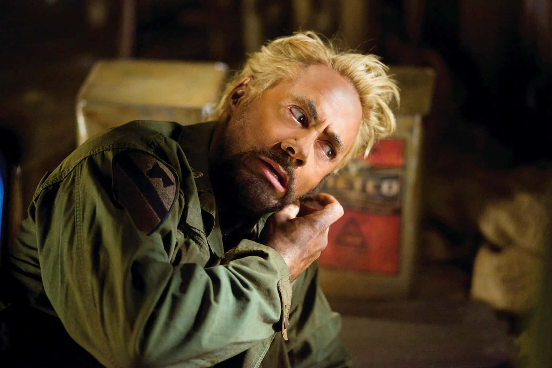 Tropic Thunder Personage Overpeinzing Achtergrond