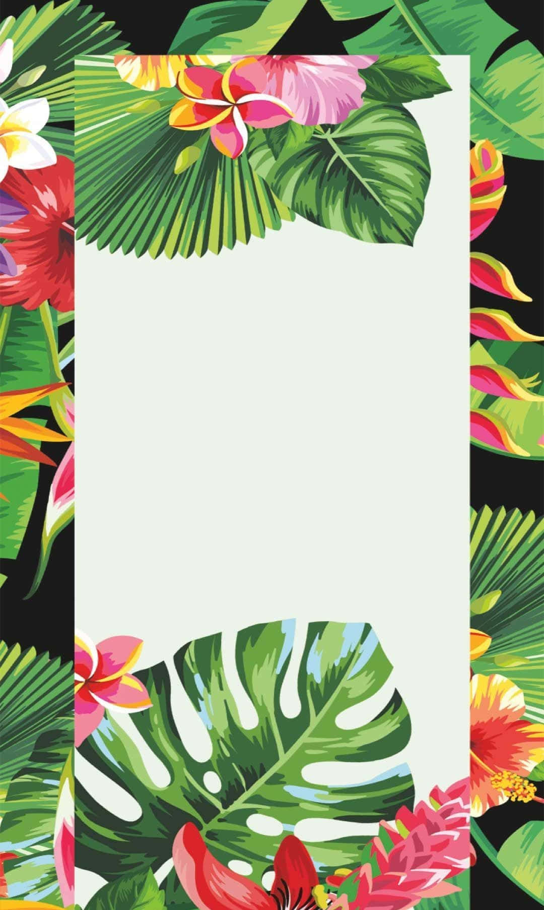 Einexotisches Tropisches Paradies Ist Eine Ästhetische Wahl Für Jedes Sommerabenteuer. Wallpaper