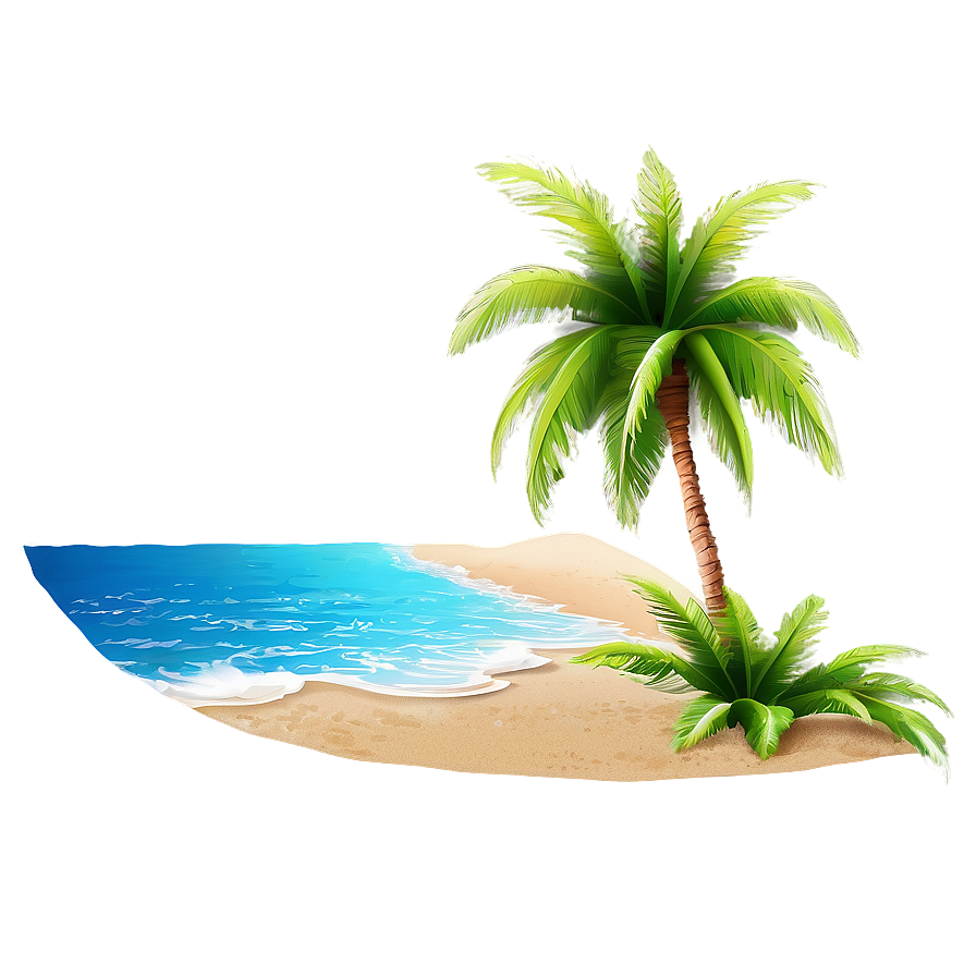 Tropical Beach Paradise Photo Png 29 PNG