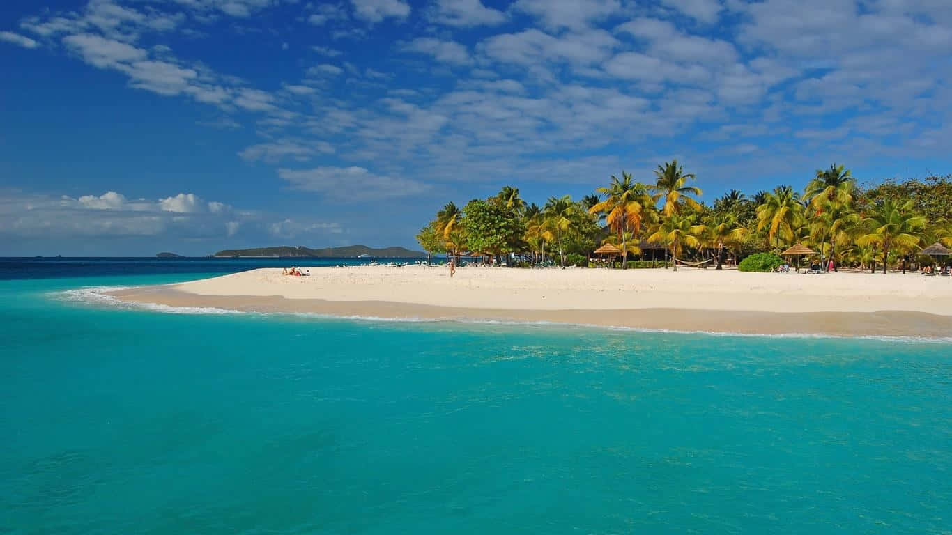 Paradis De Plage Tropicale Saint-vincent Et Les Grenadines Fond d'écran