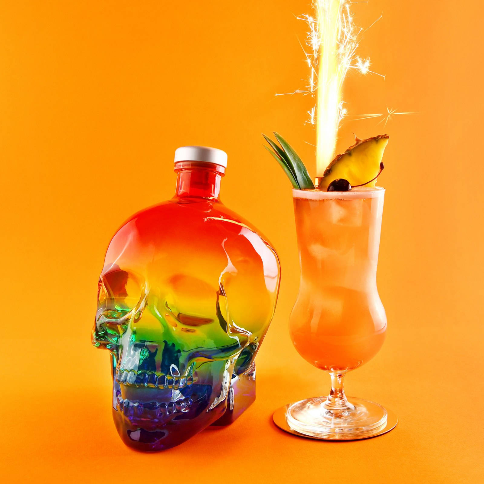 Tropical Drink Made With Crystal Head Vodka Picture