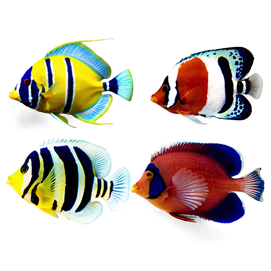 Tropical Fish Collection Png Eqp40 PNG