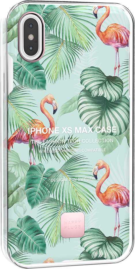 Tropical Flamingoi Phone X S Max Case SVG