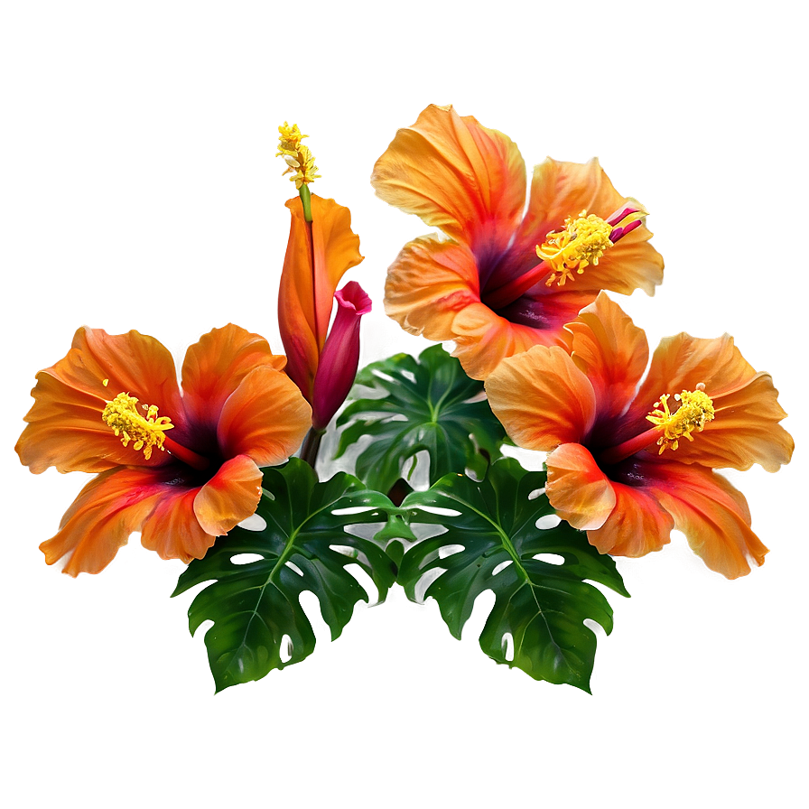 Tropical Hibiscus Png 45 PNG