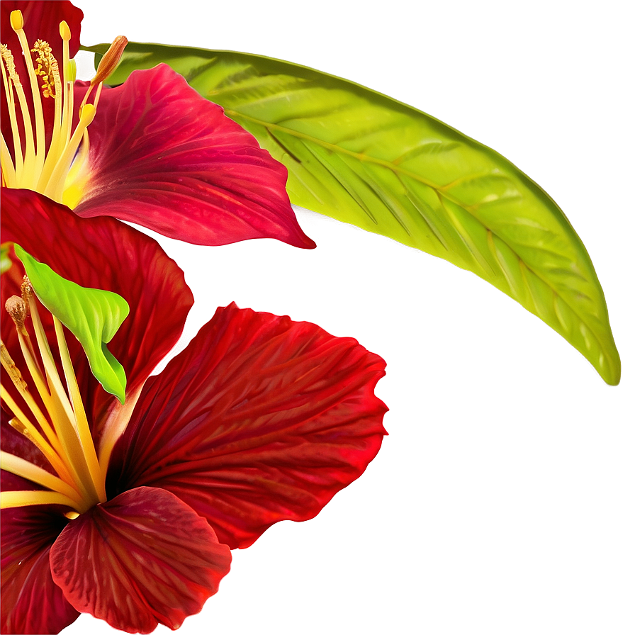 Tropical Hibiscus Png Swg PNG