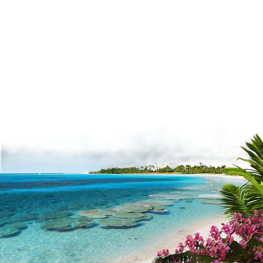 Tropical Island Escape Png Mjx PNG