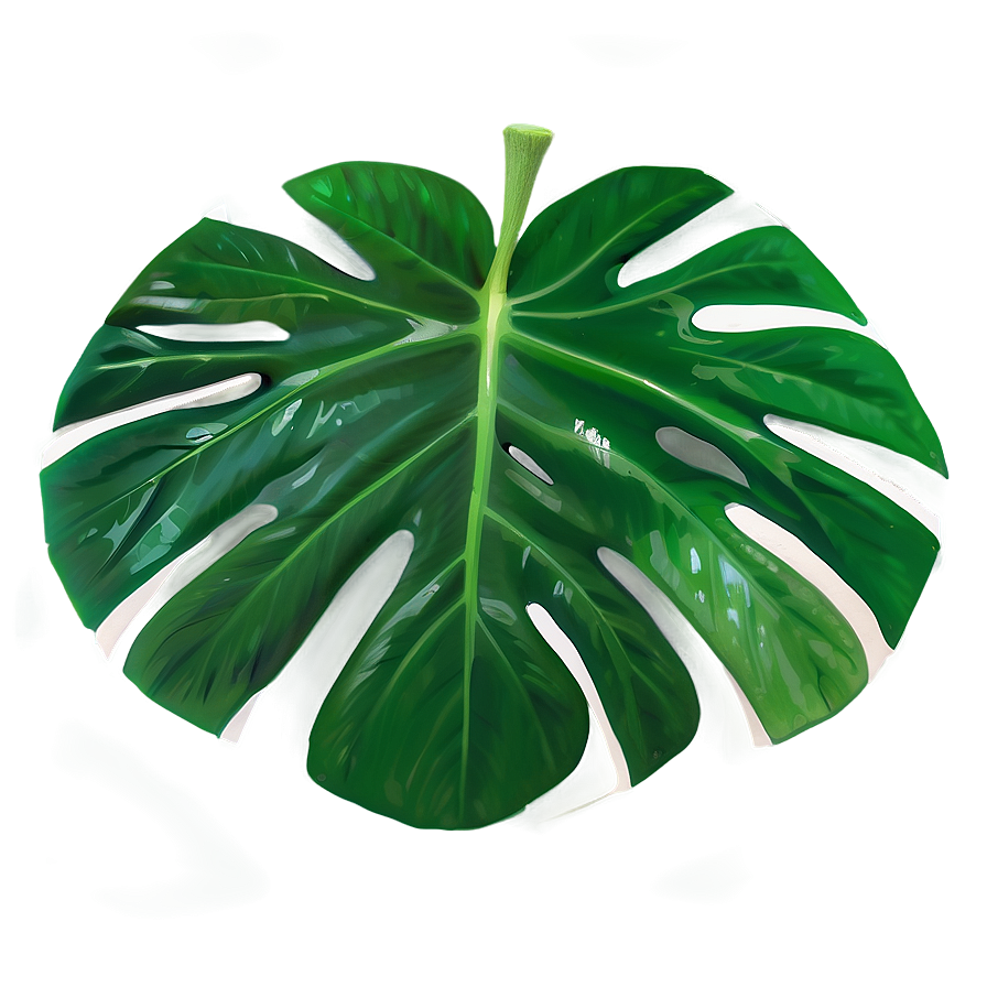 Tropical Leaf A PNG