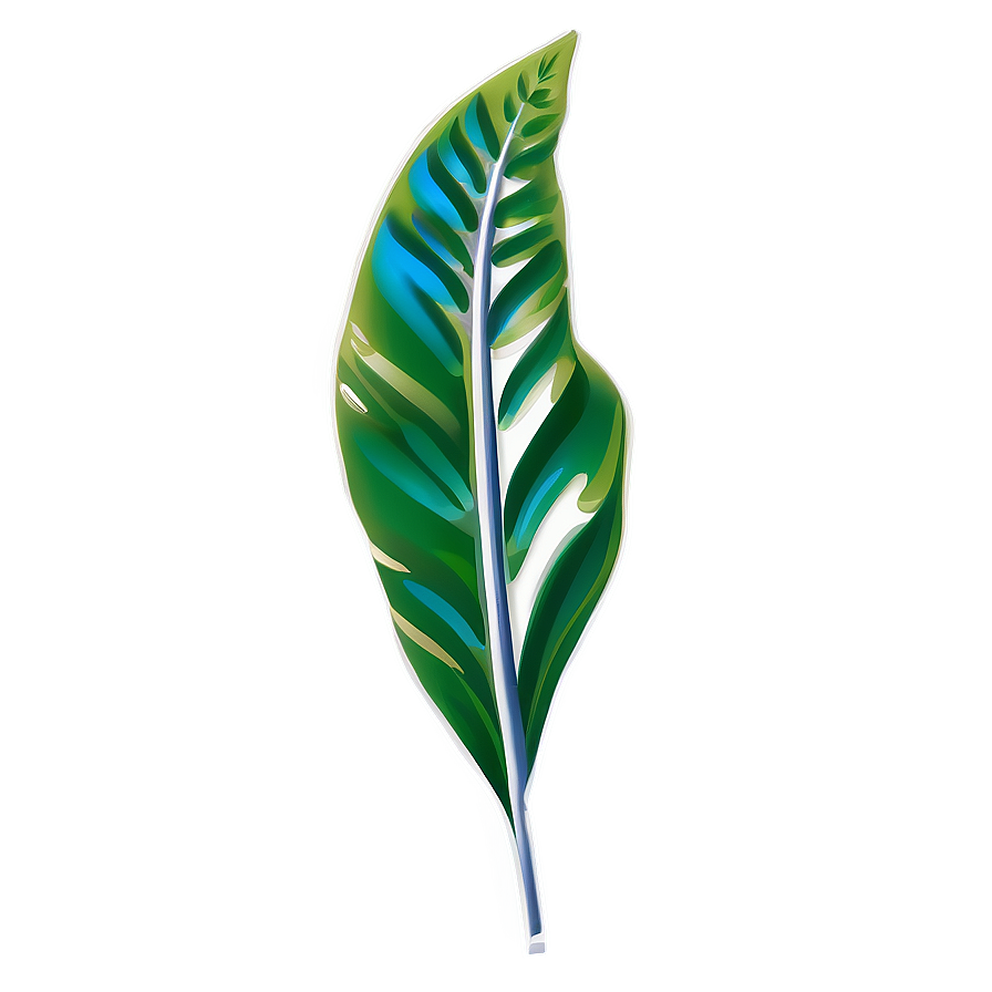 Tropical Leaf B PNG