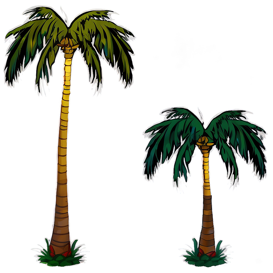 Tropical Palm Tree Png 04292024 PNG