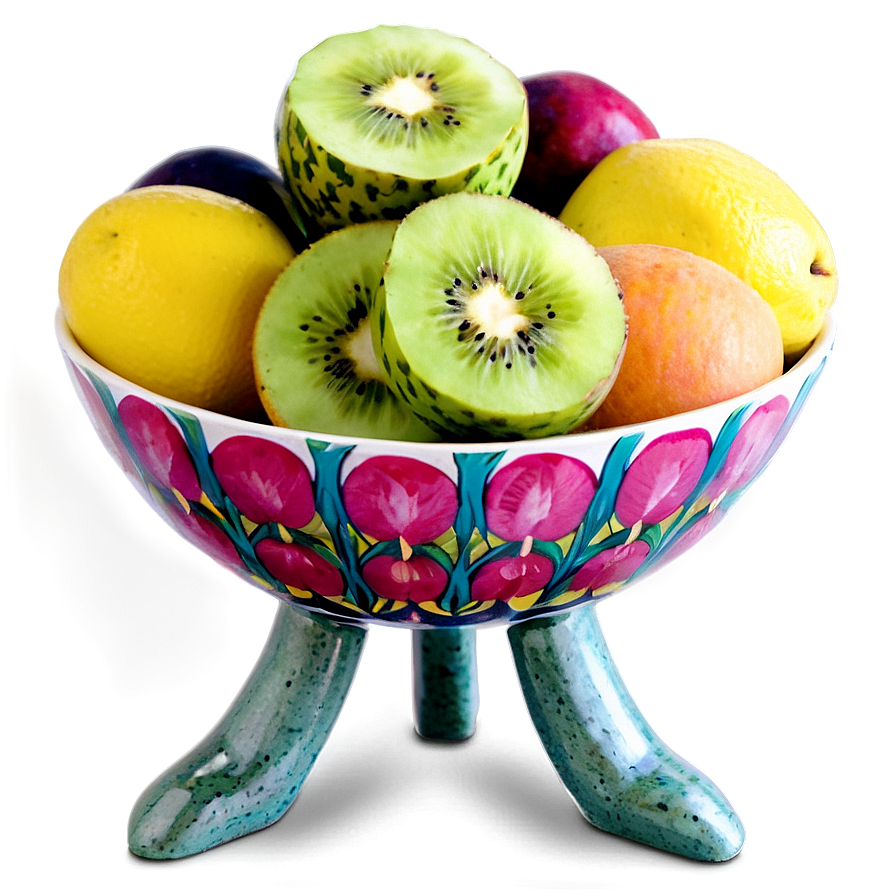 Tropical Paradise Fruit Bowl Png 06132024 PNG