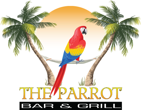 Tropical Parrot Bar Grill Logo PNG