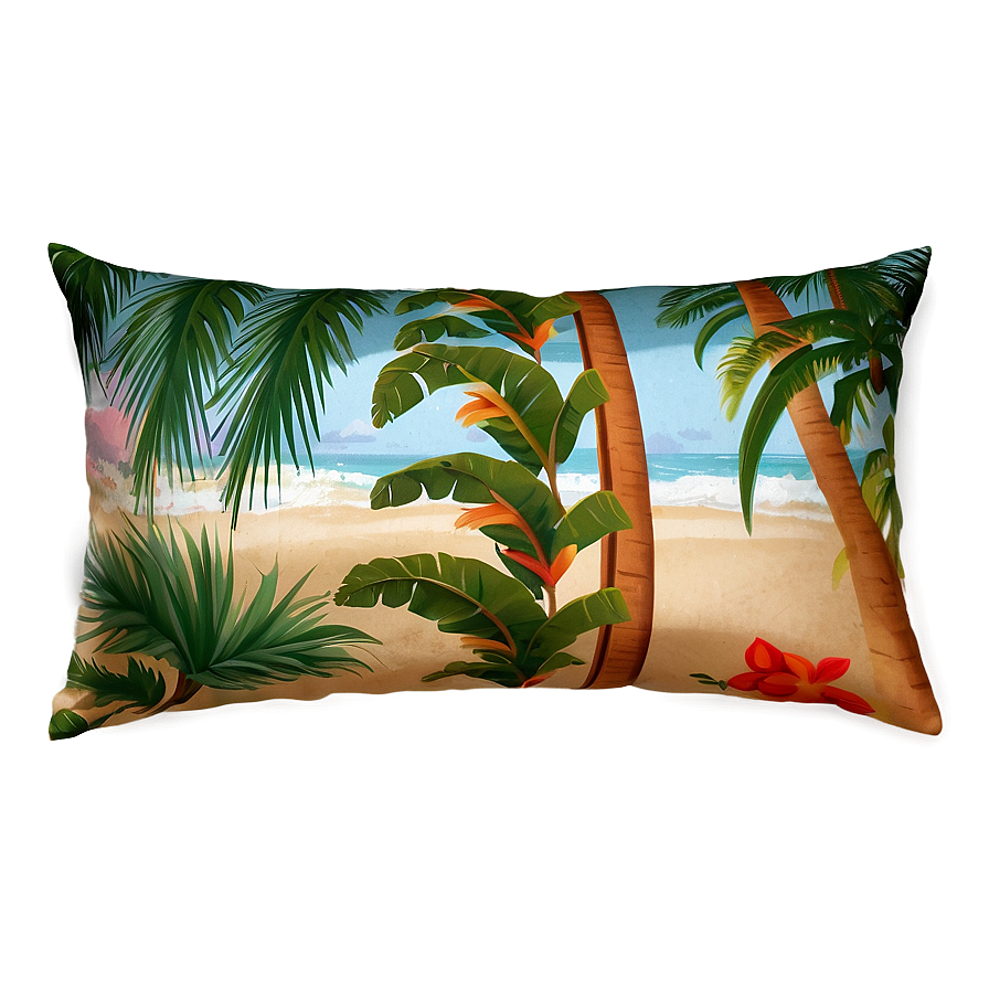 Tropical Pillow Png 05252024 PNG