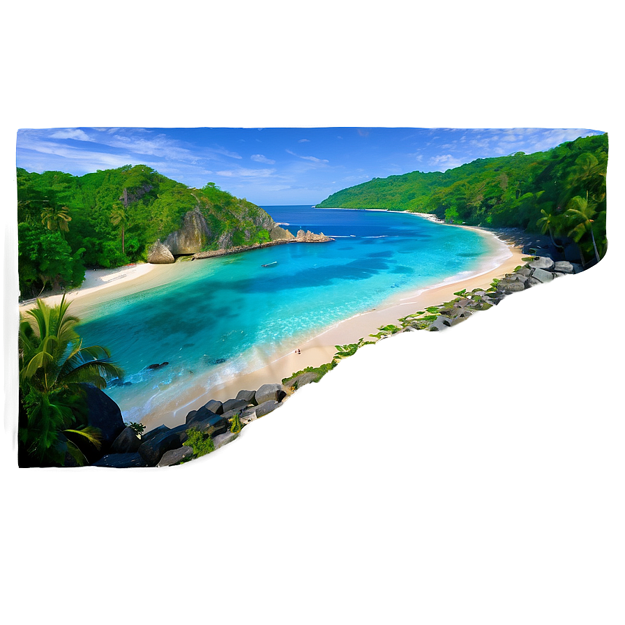 Tropical Sea Cliff Png 06112024 PNG