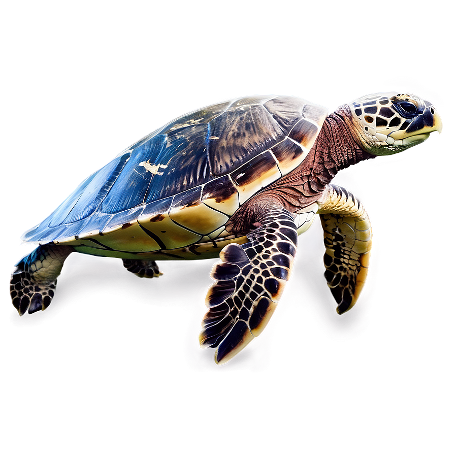 Download Tropical Sea Turtle Png Lmm | Wallpapers.com