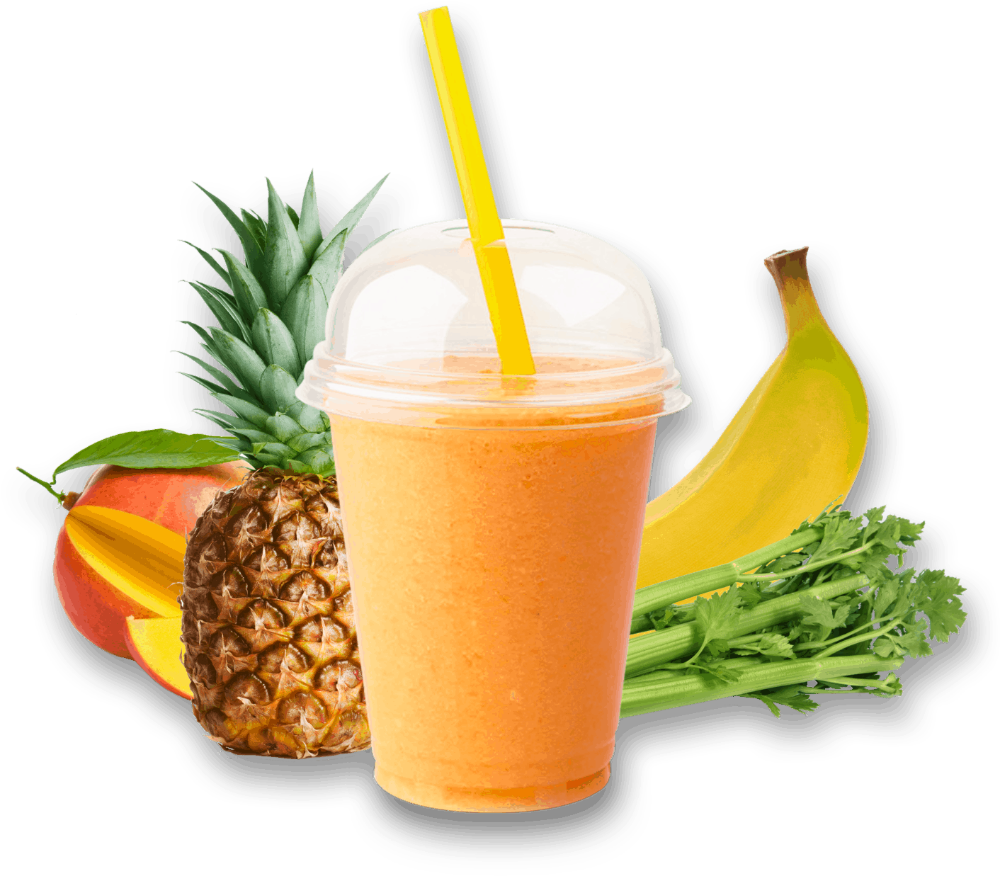 Tropical Smoothie Delight PNG