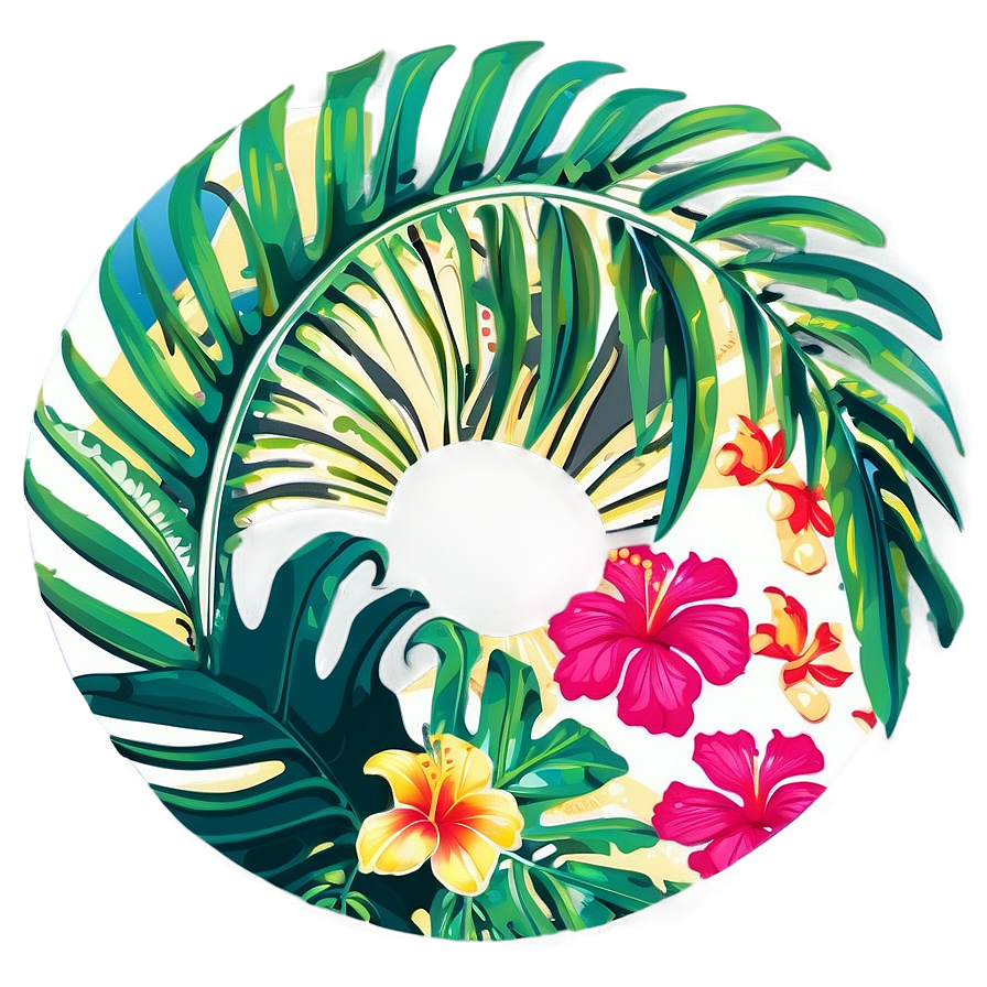 Tropical Summer Vibes Png Mia PNG