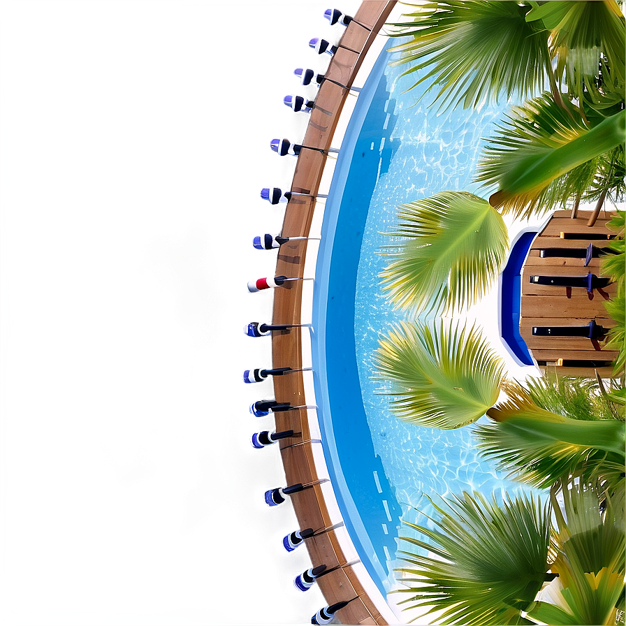 Tropical Swimming Pool Png Shw PNG