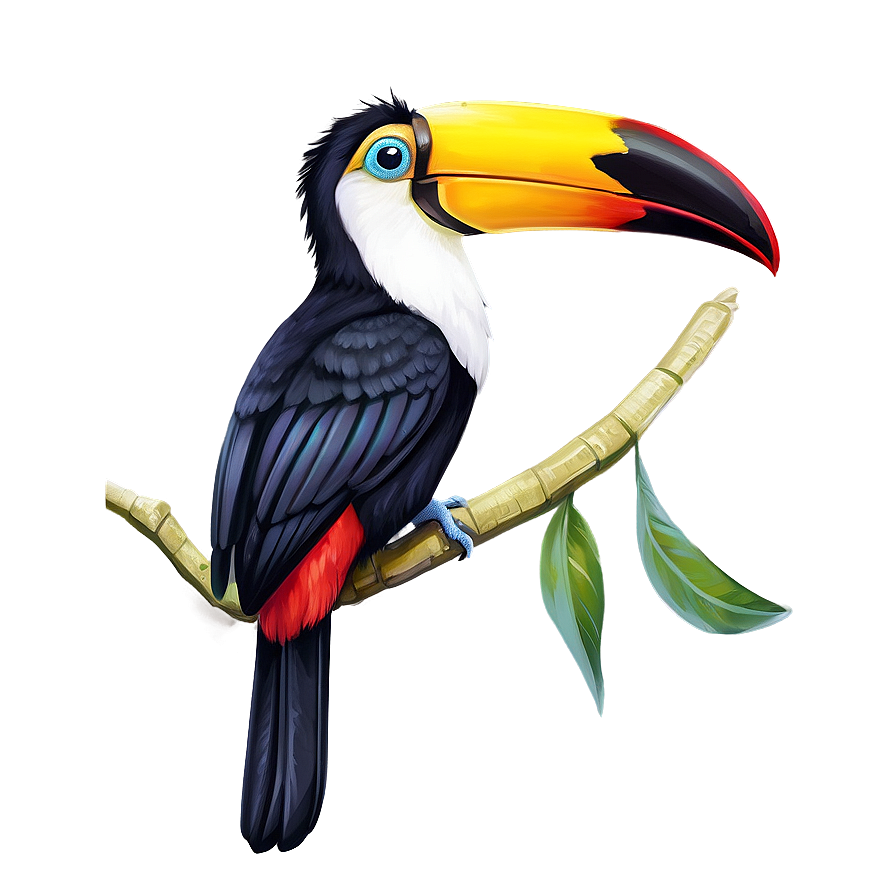 Tropical Toucan Bird Png 06112024 PNG