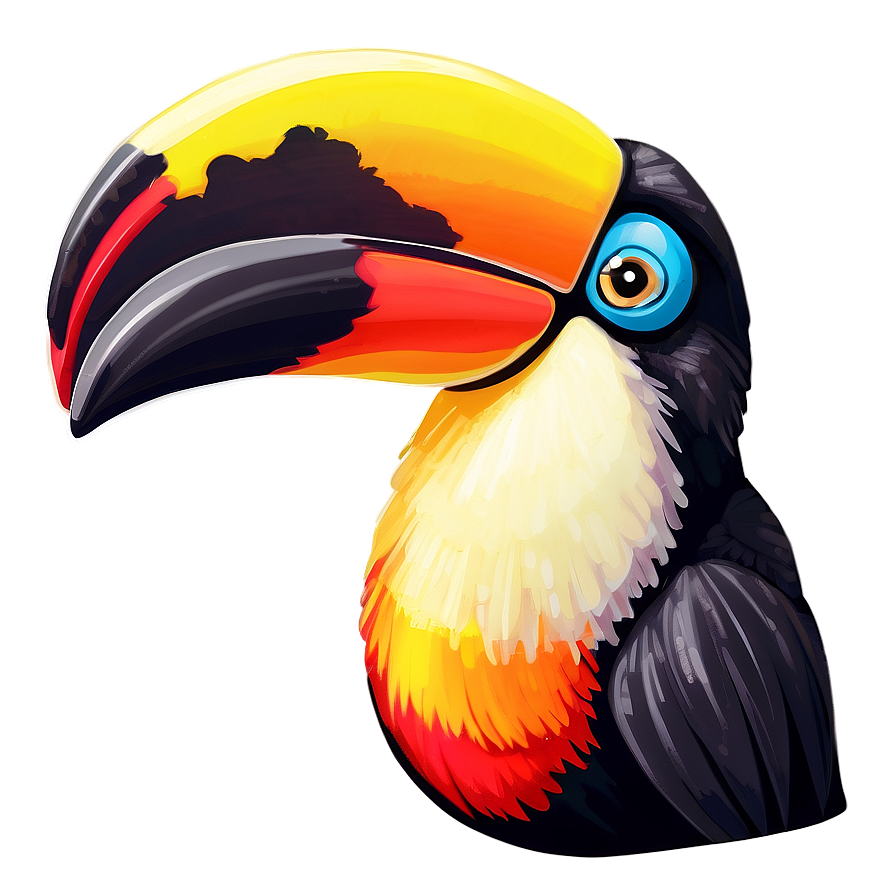 Tropical Toucan Bird Png Cwq PNG