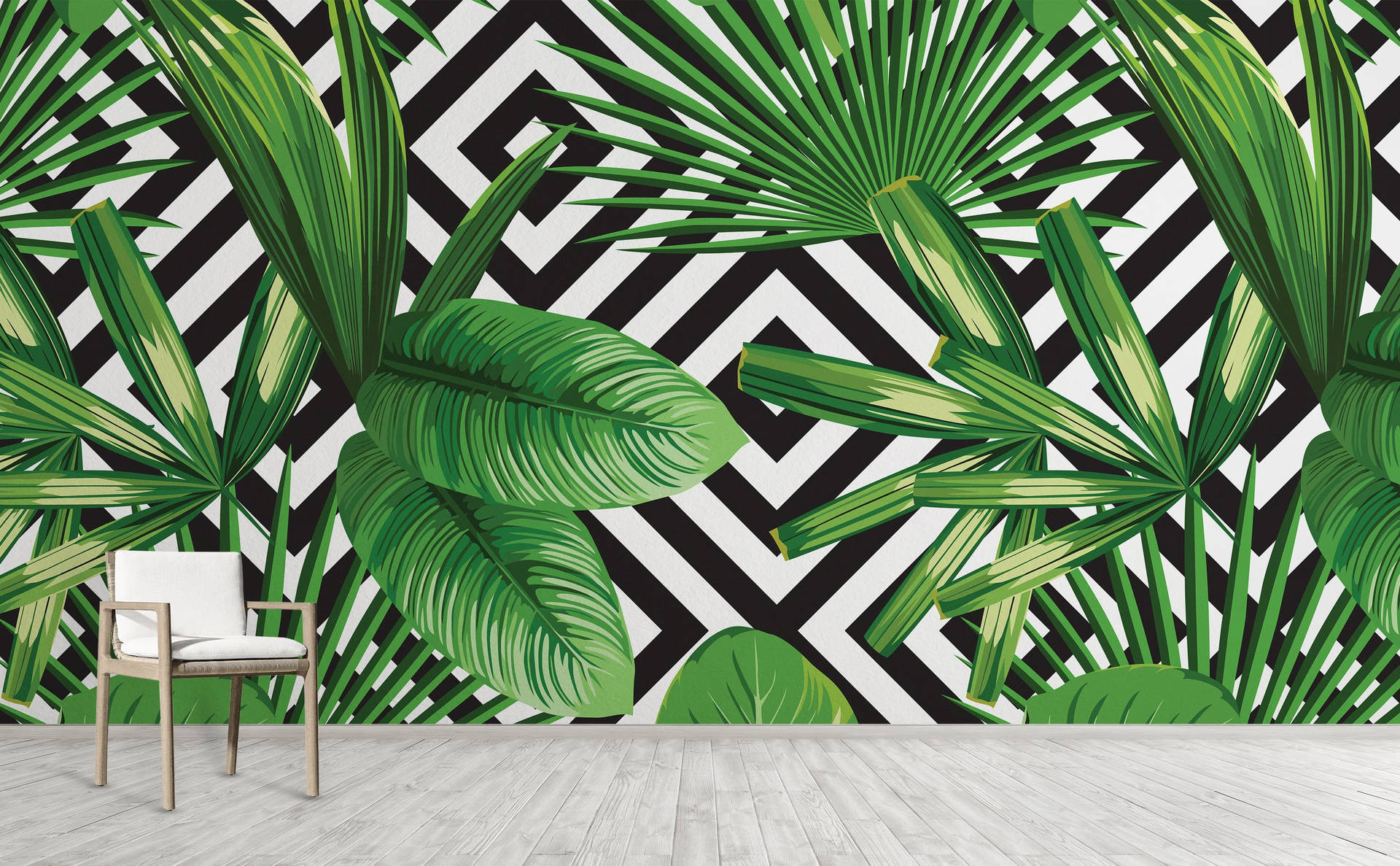 Tropical Wallpaper Medium Wallpaper