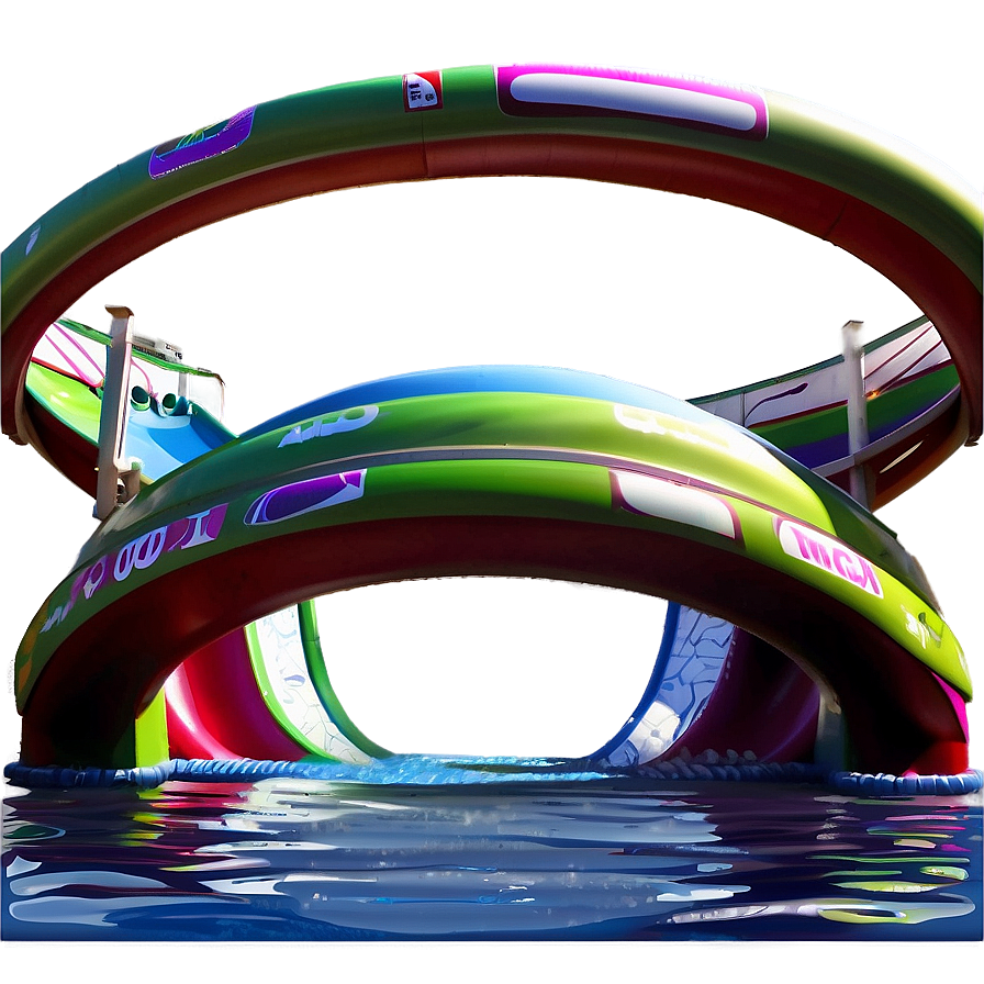 Tropical Water Slide Png Rqv31 PNG