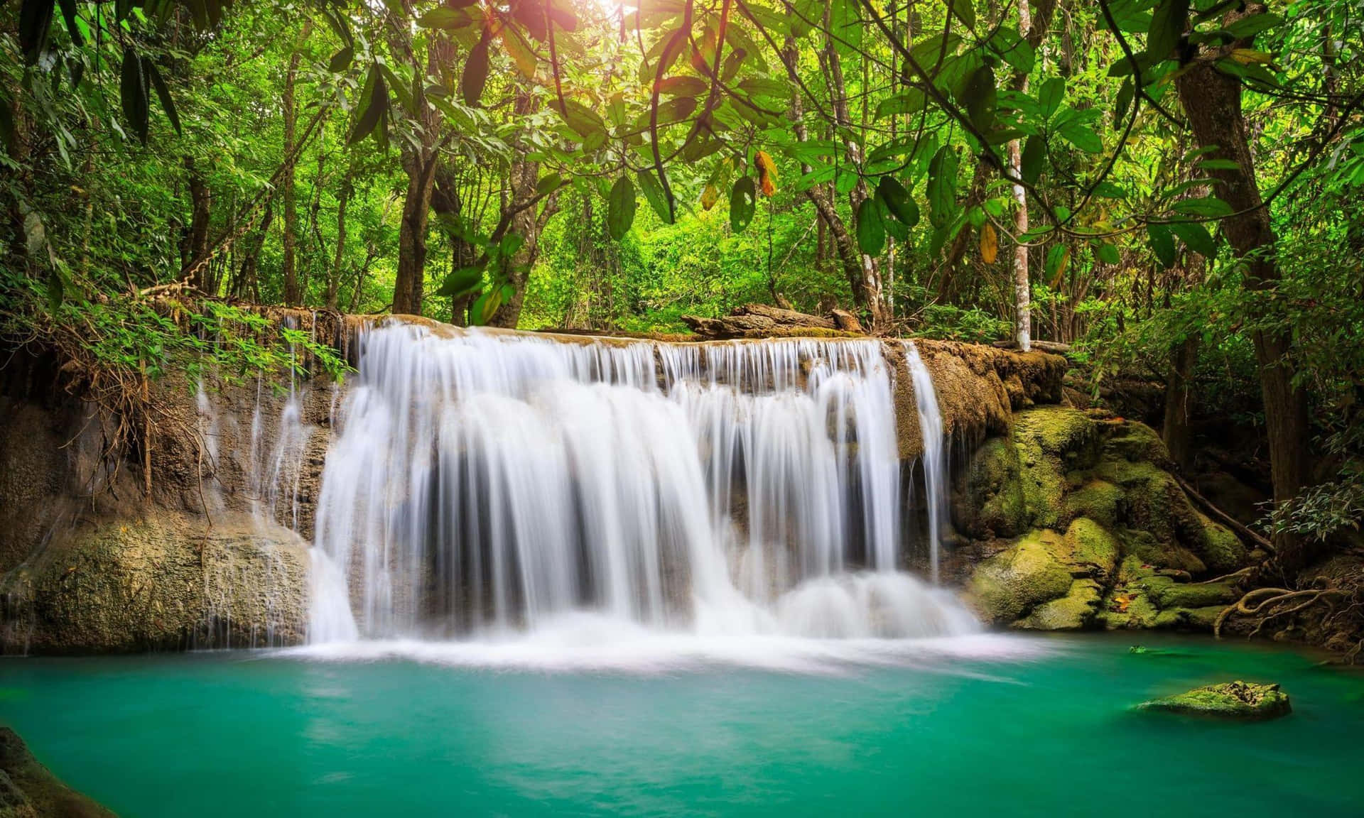 Tropical Waterfall Serenity.jpg Wallpaper