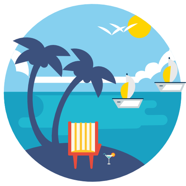 Tropical_ Beach_ Vacation_ Icon PNG
