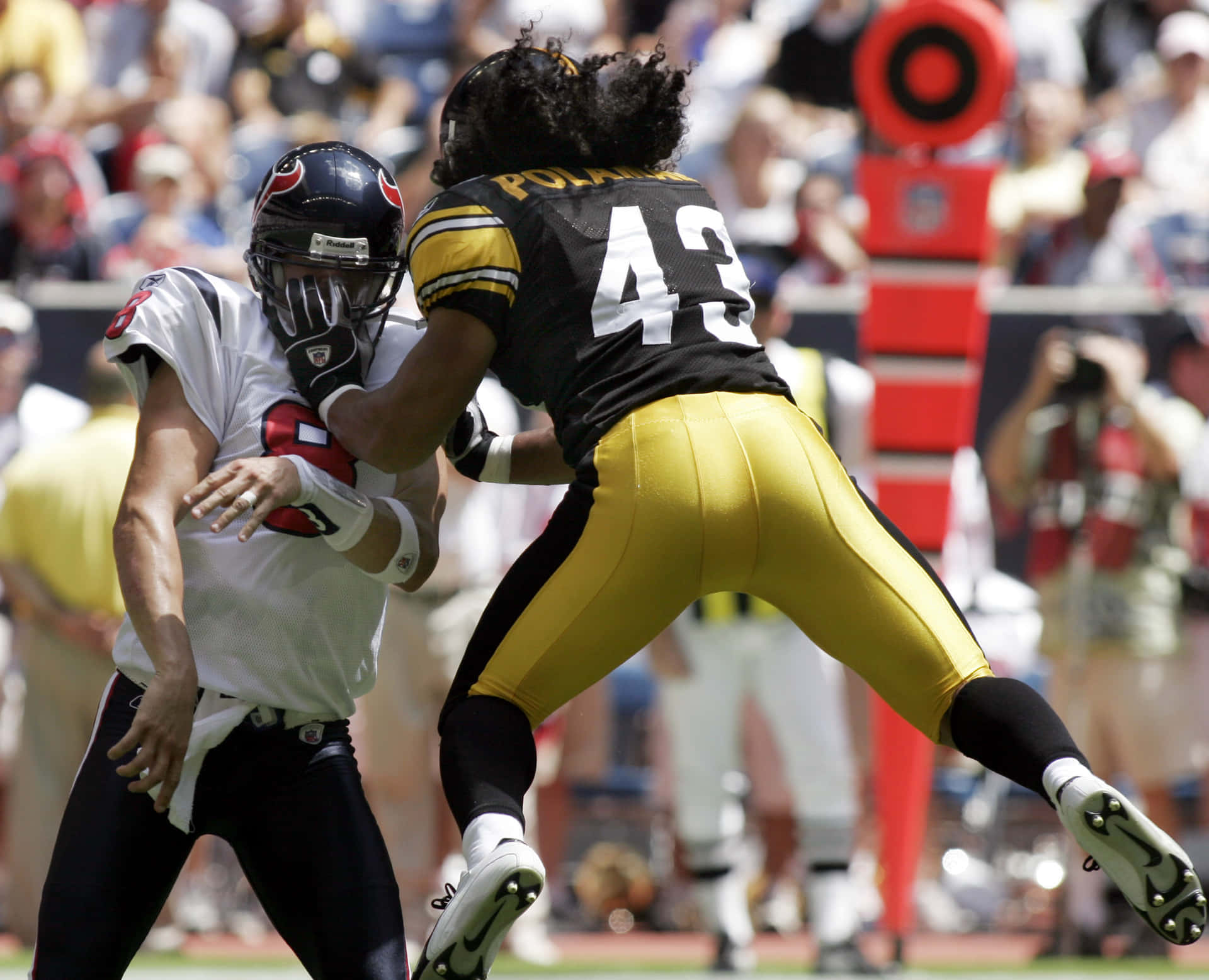 Pittsburgh Steeler's sikkerhed Troy Polamalu Wallpaper