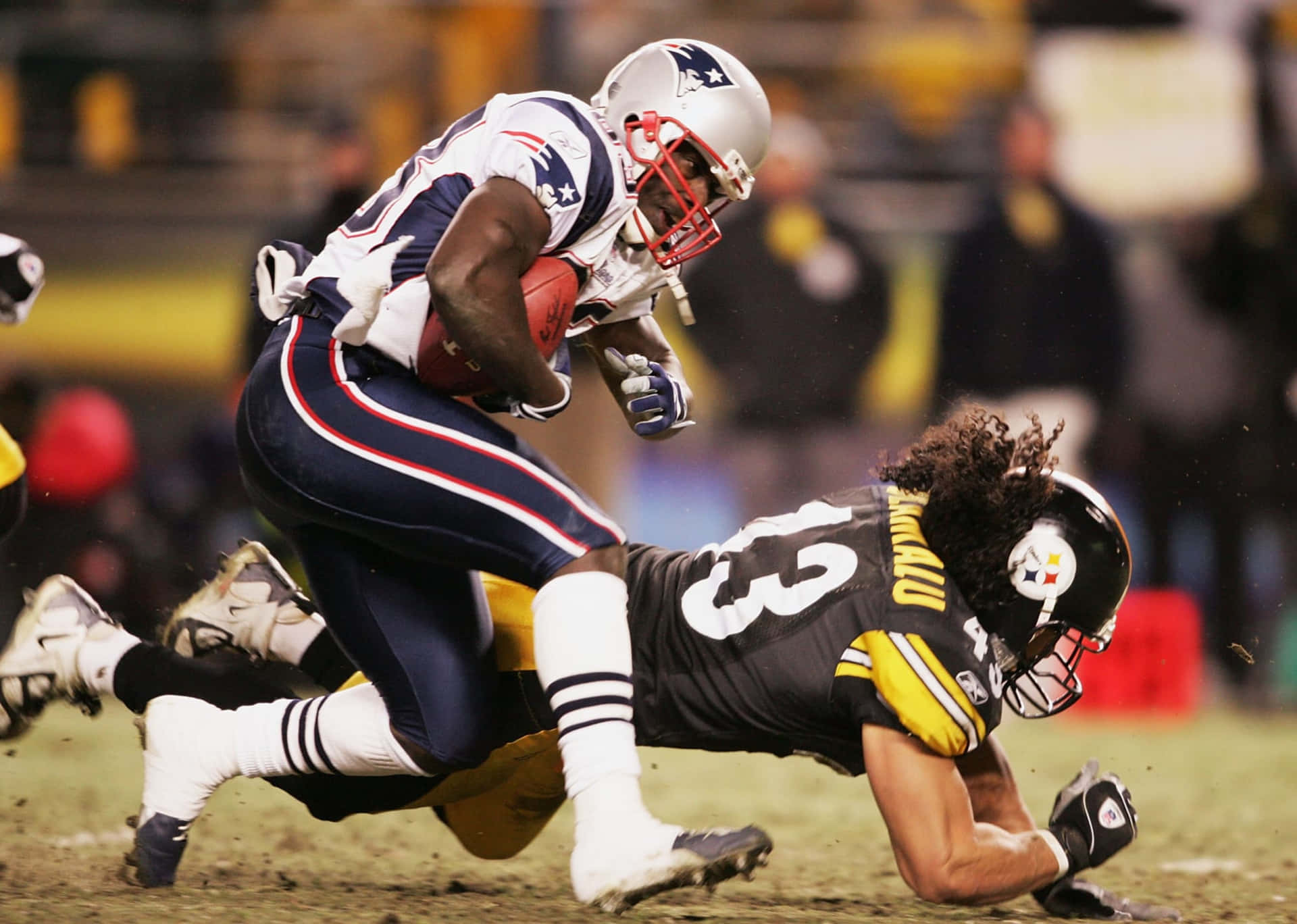 Troy Polamalu, Former All-Pro Safety for the Pittsburgh Steelers Wallpaper