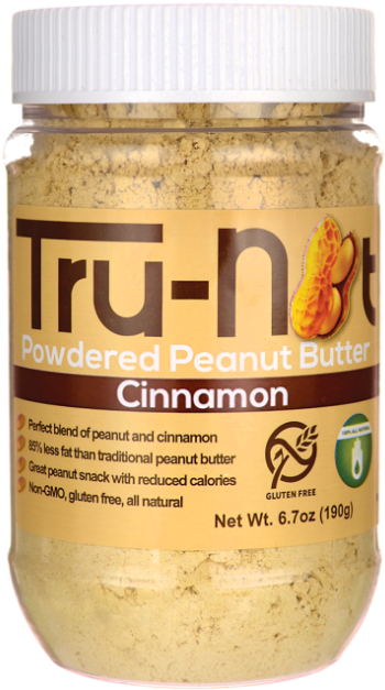 Tru Nut Powdered Peanut Butter Cinnamon PNG