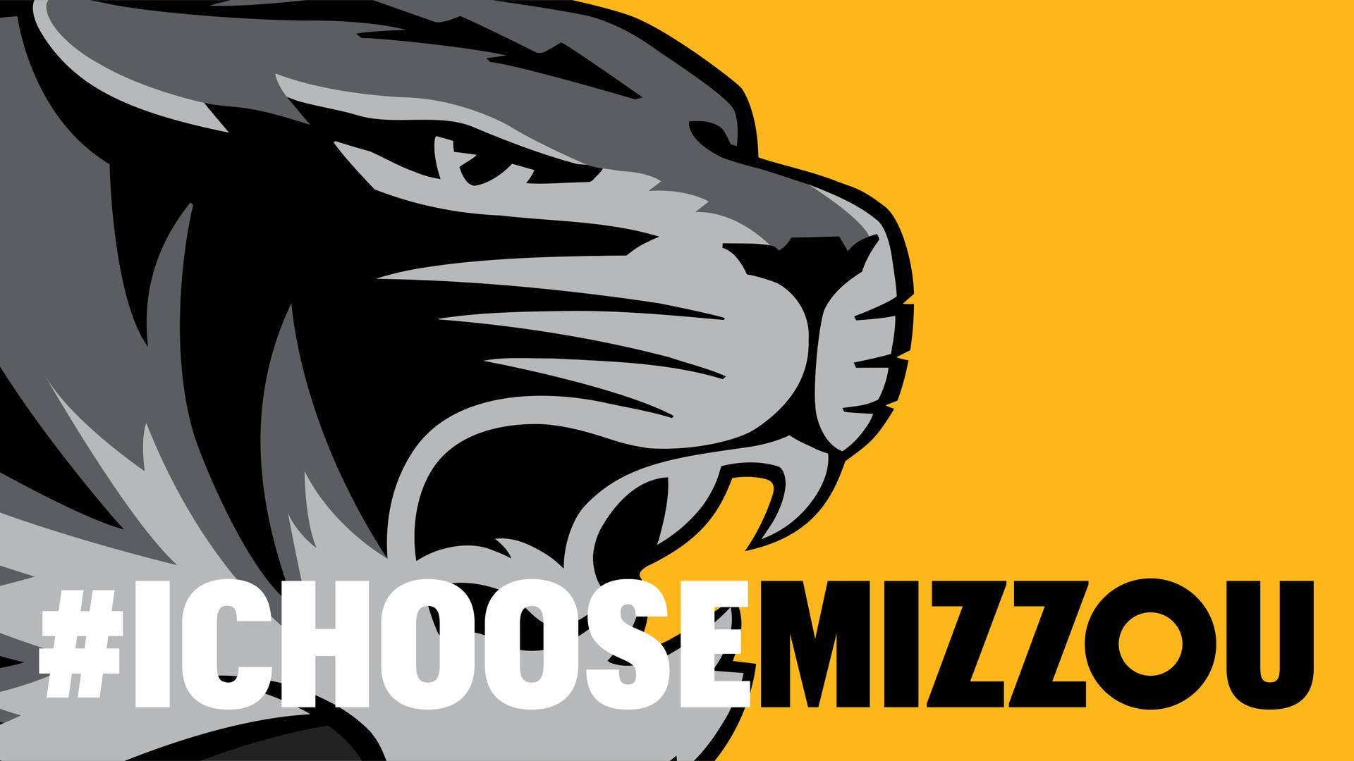 Truman The Tiger Official Mascot Of University Of Missouri Wallpaper