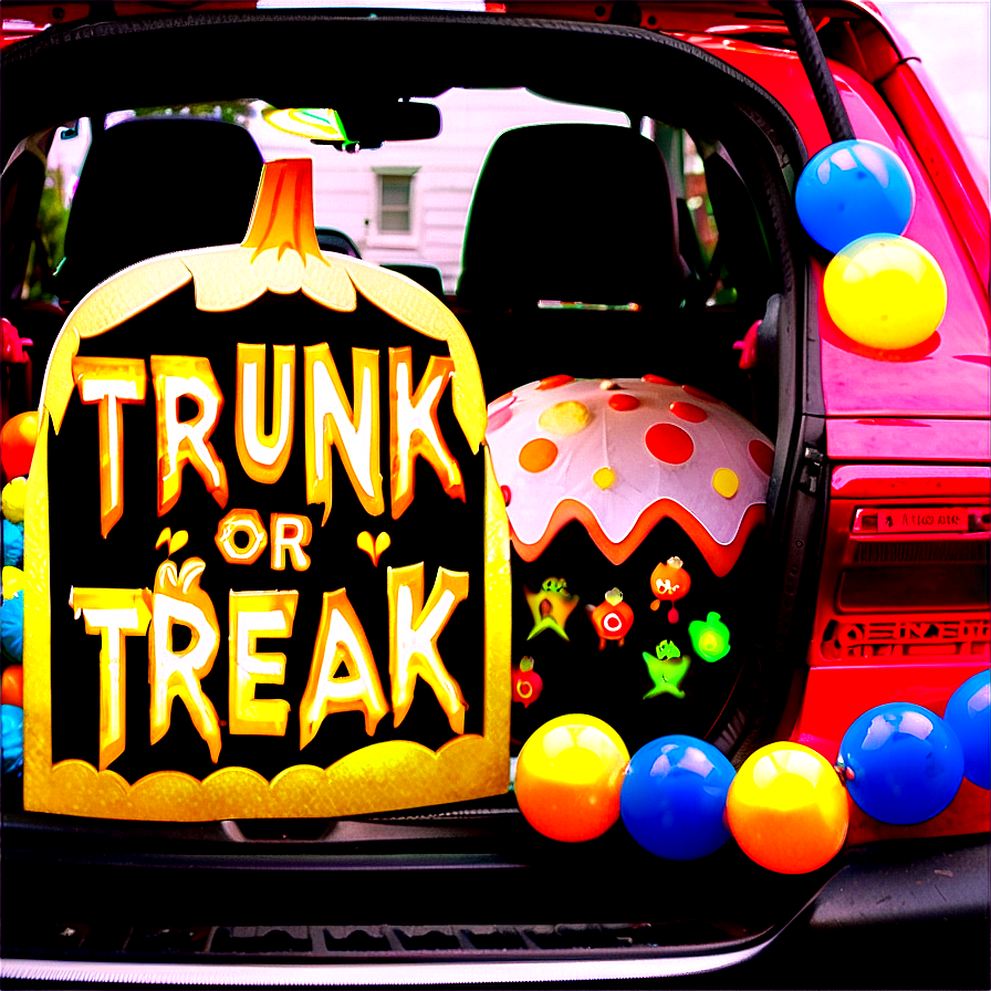 Trunk Or Treat Ideas Png Vkc PNG