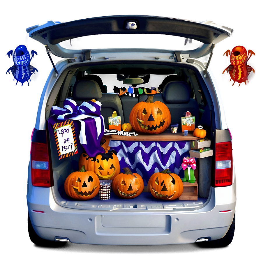 Trunk Or Treat Layout Png 06122024 PNG