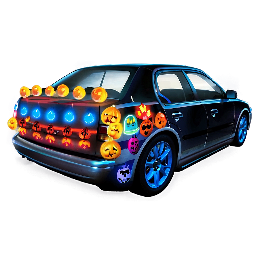 Trunk Or Treat Lights Png 60 PNG