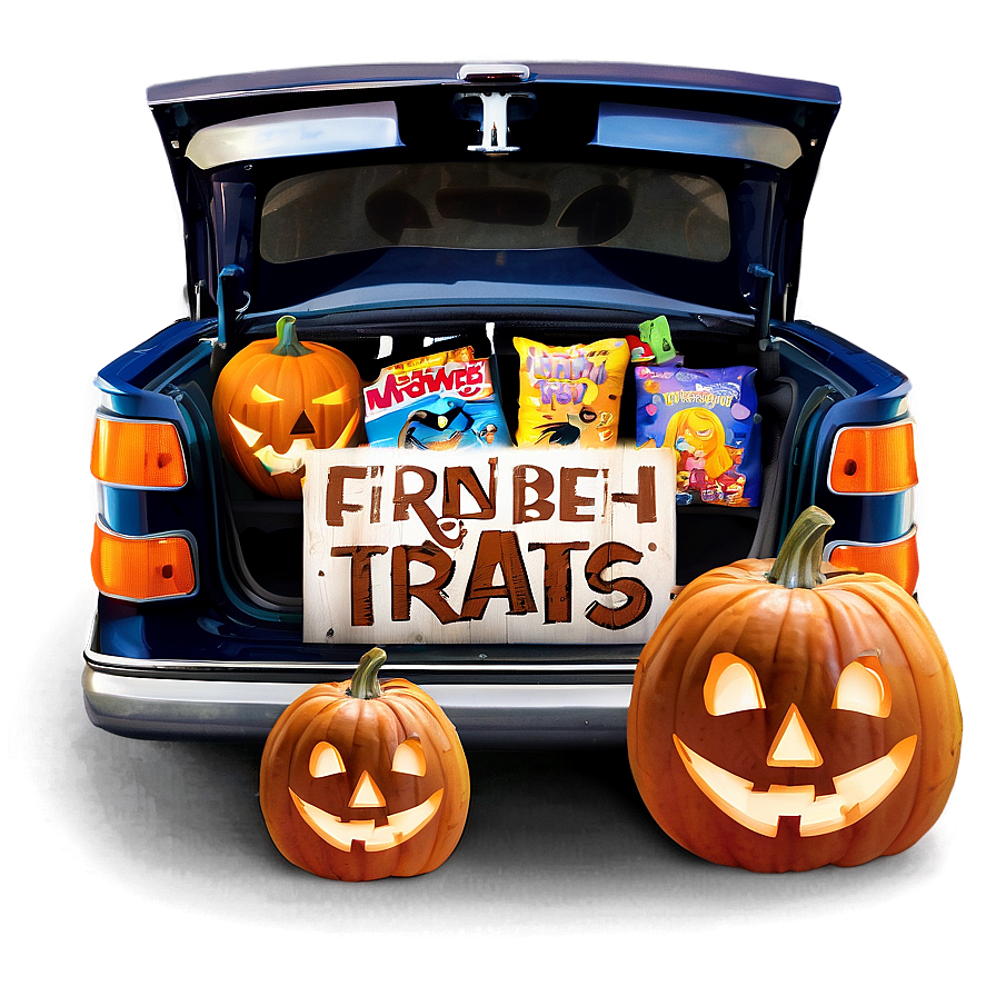 Trunk Or Treat Poster Png 71 PNG