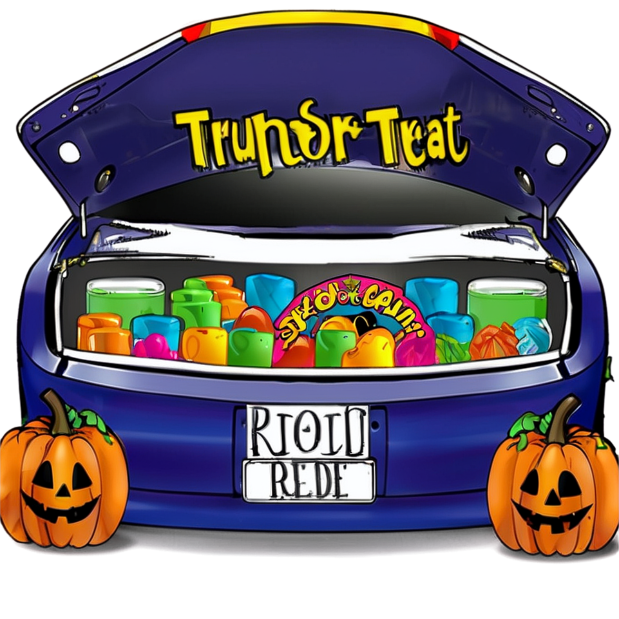 Trunk Or Treat Setup Png 06122024 PNG