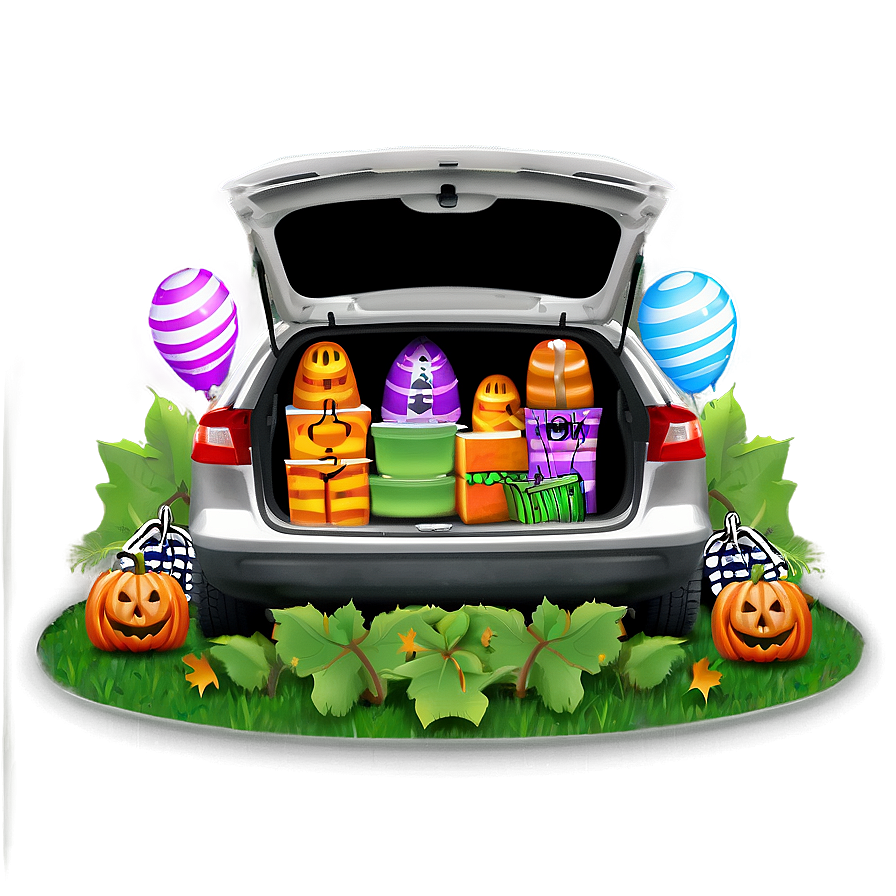 Trunk Or Treat Setup Png Uif4 PNG