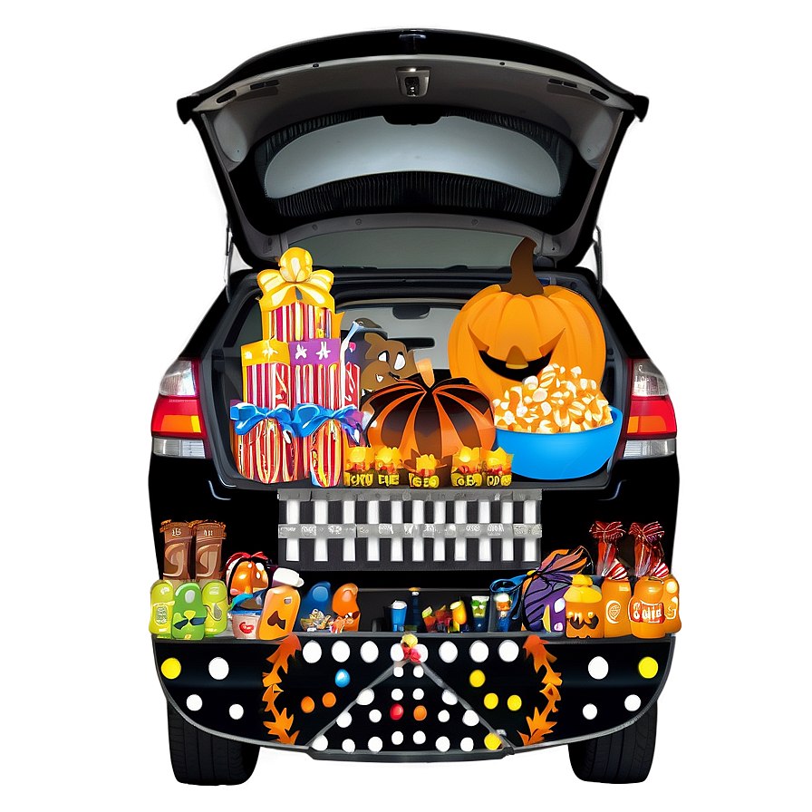 Trunk Or Treat Supplies Png Lss31 PNG