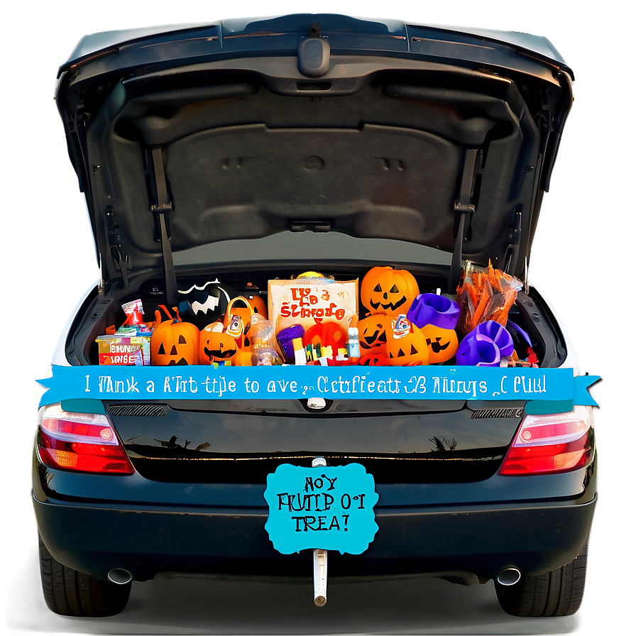 Trunk Or Treat Tips Png Yhn31 PNG